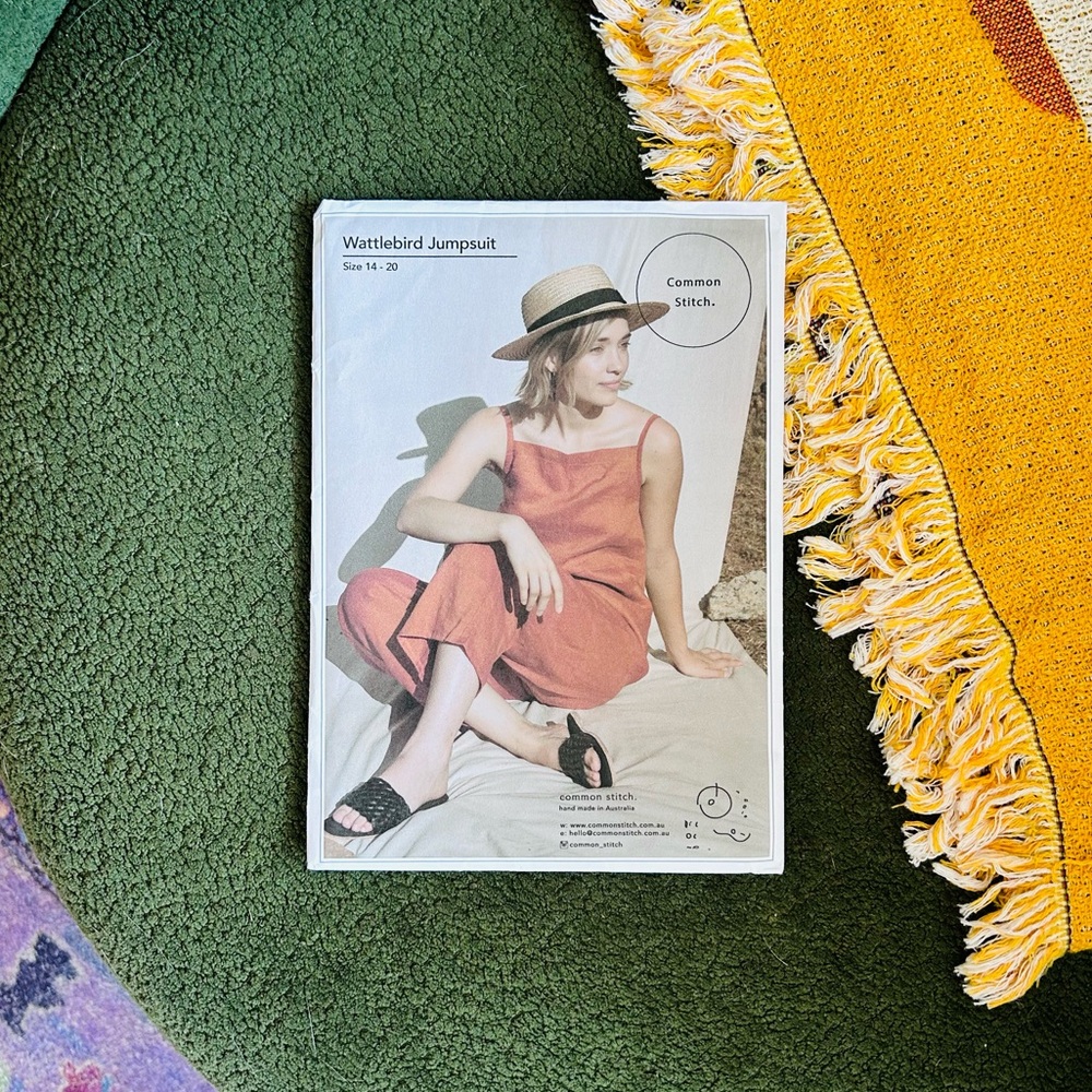 Wattlebird Jumpsuit Sewing Pattern